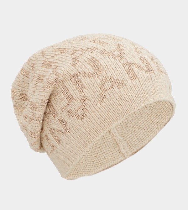Anekke Beige Contemporary Knit Šeširi | 32956-PVGR
