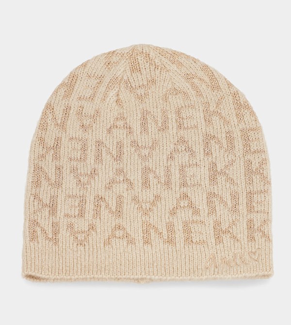 Anekke Beige Contemporary Knit Šeširi | 32956-PVGR