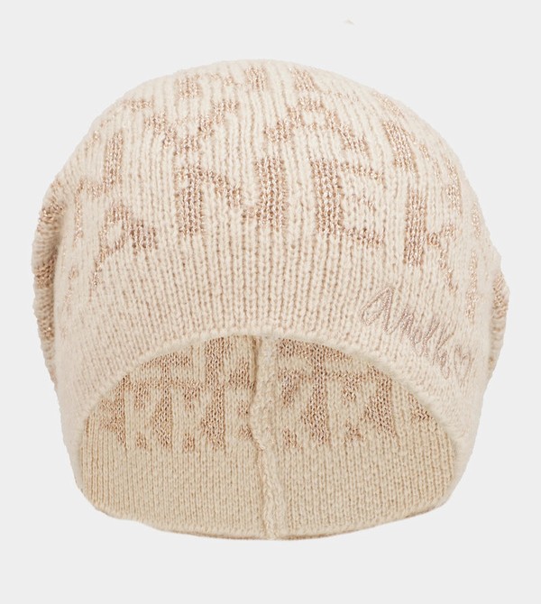 Anekke Beige Contemporary Knit Šeširi | 32956-PVGR