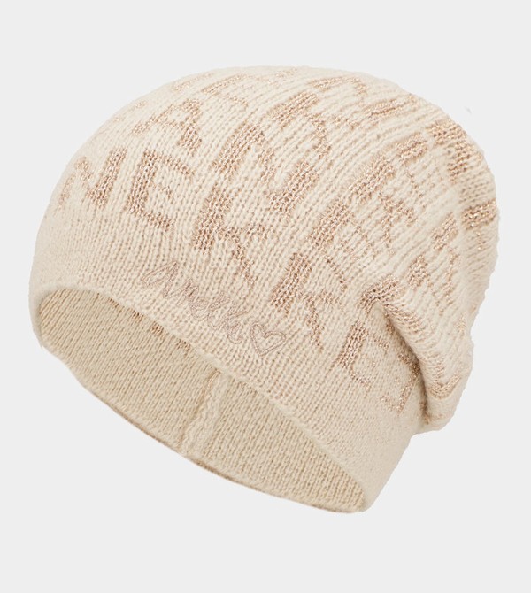 Anekke Beige Contemporary Knit Šeširi | 32956-PVGR