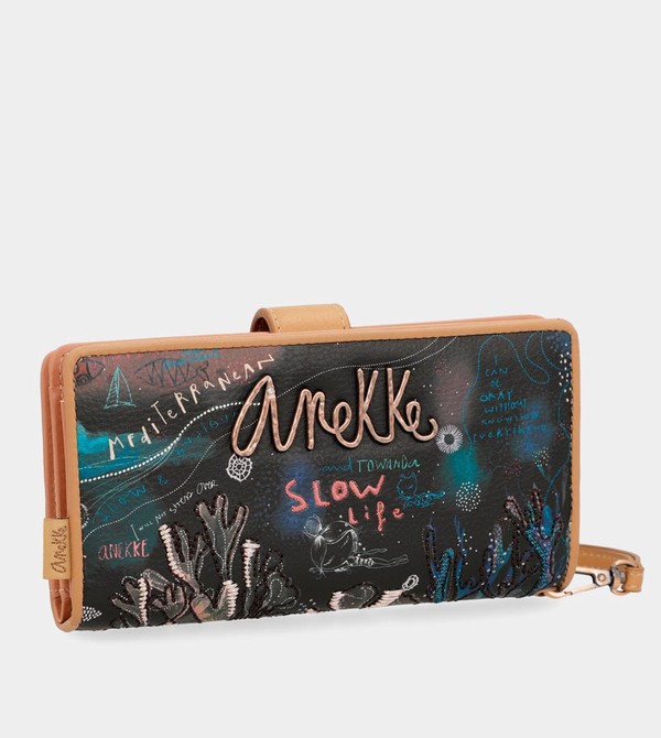Anekke Coral Black Large Novčanici | 95827-OBAJ