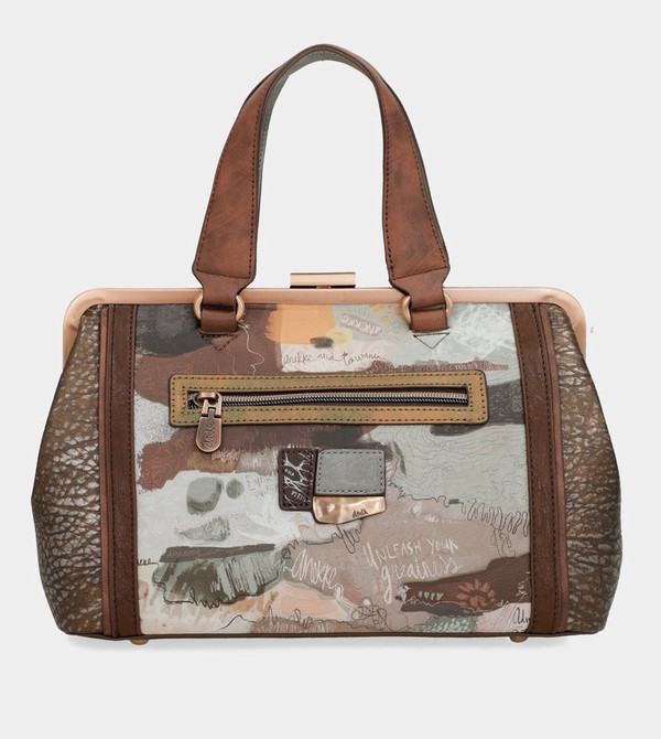 Anekke Core Kiss Clasp Torba Crossbody | 97164-KRBP