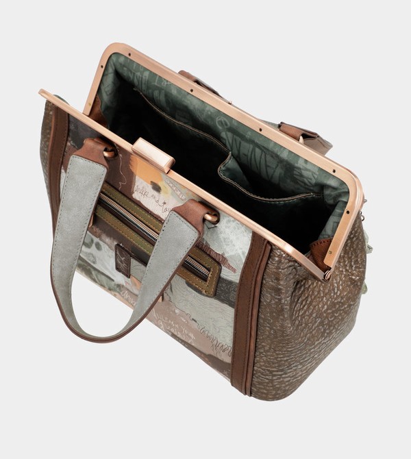 Anekke Core Kiss Clasp Torba Crossbody | 97164-KRBP