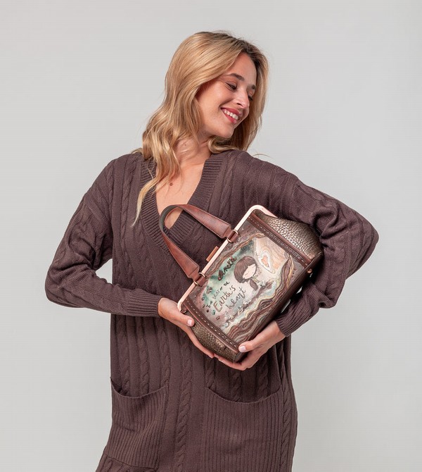 Anekke Core Kiss Clasp Torba Crossbody | 97164-KRBP