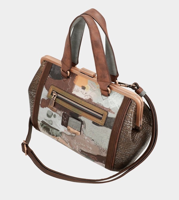 Anekke Core Kiss Clasp Torba Crossbody | 97164-KRBP