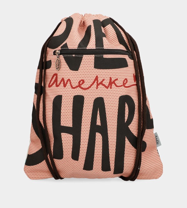 Anekke Fashion Fabric Drawstring Ruksaci | 76103-TZIR