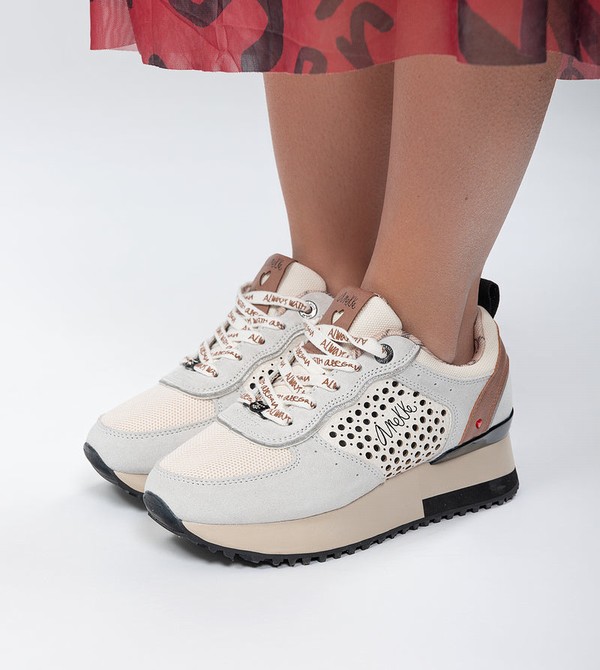 Anekke Gray Platform Cipele | 23610-SWQB
