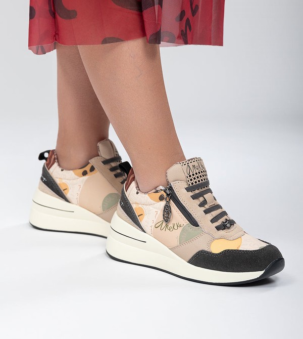 Anekke Multicolored Wedge Cipele | 61832-COSW