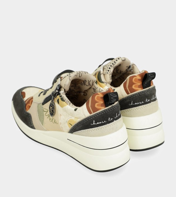 Anekke Multicolored Wedge Cipele | 61832-COSW