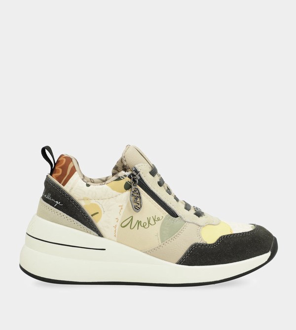 Anekke Multicolored Wedge Cipele | 61832-COSW