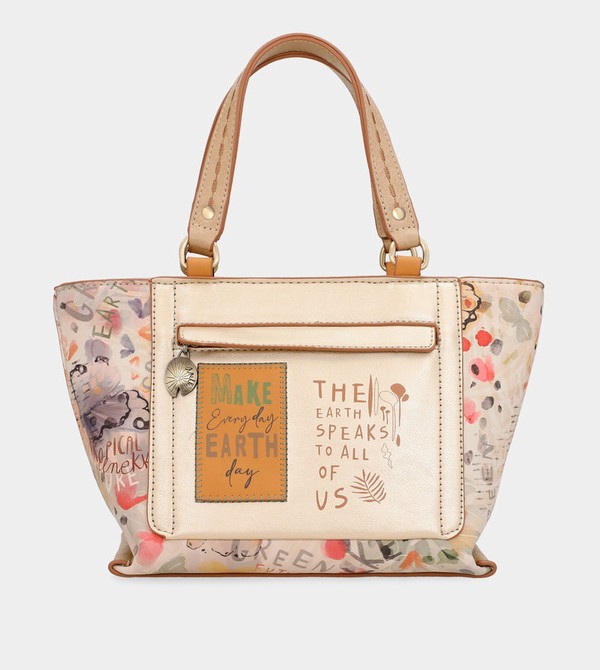 Anekke Nature Pachamama Golden Torba Tote | 37154-YUDB