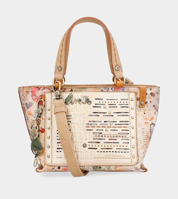 Anekke Nature Pachamama Golden Torba Tote | 37154-YUDB