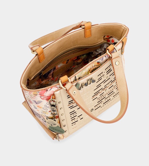 Anekke Nature Pachamama Golden Torba Tote | 37154-YUDB
