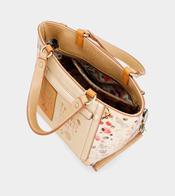 Anekke Nature Pachamama Golden Torba Tote | 37154-YUDB