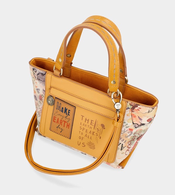 Anekke Nature Pachamama Ochre Torba Crossbody | 61380-GEWZ