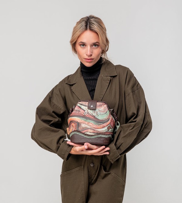 Anekke Outer Bucket-shape Torbe za Rame | 50179-GNPA