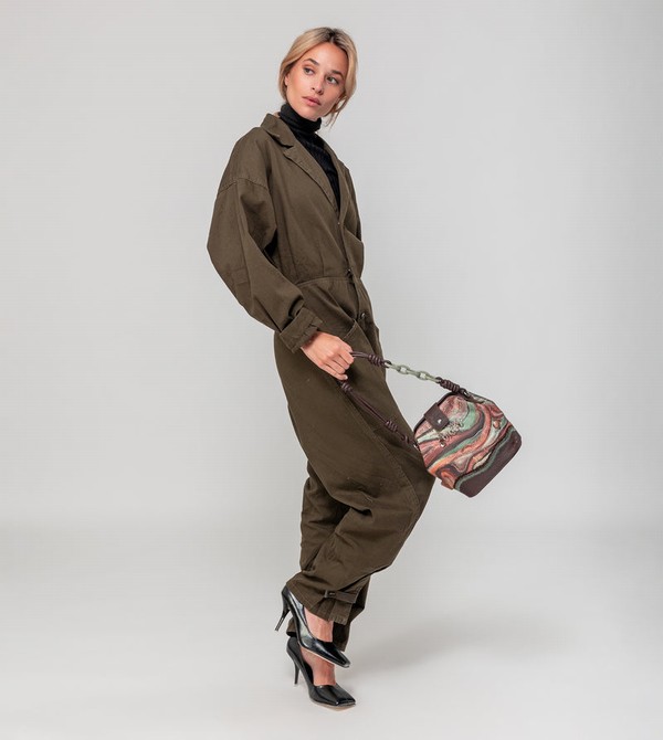 Anekke Outer Bucket-shape Torbe za Rame | 50179-GNPA