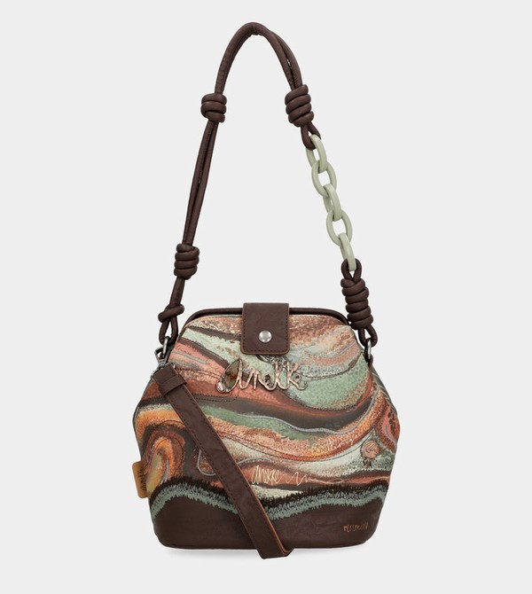 Anekke Outer Bucket-shape Torbe za Rame | 50179-GNPA