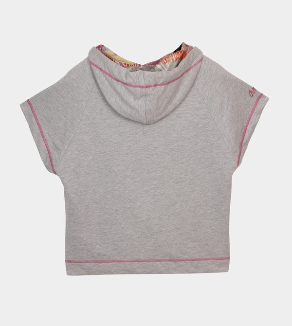 Anekke Passion Grey Sleeveless Dukserice | 53240-KUSE