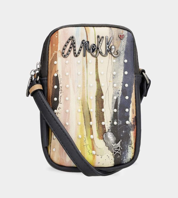 Anekke Studio Navy Blue Mini Torba Crossbody | 86543-CXFR