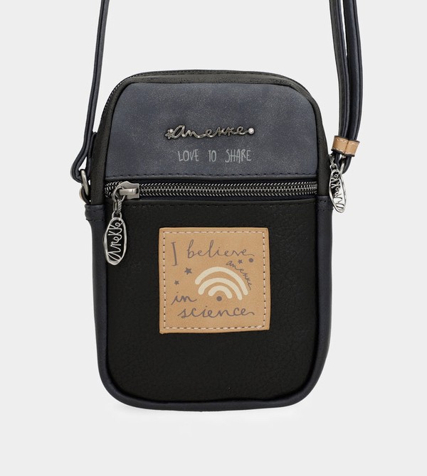 Anekke Studio Navy Blue Mini Torba Crossbody | 86543-CXFR