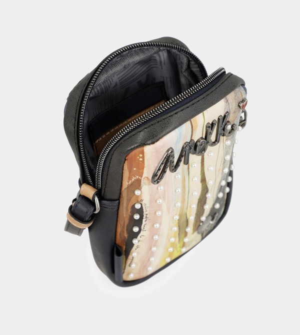 Anekke Studio Navy Blue Mini Torba Crossbody | 86543-CXFR