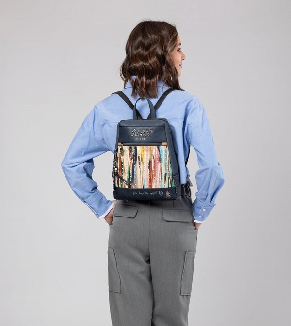 Anekke Studio Navy Blue Pearl Ruksaci | 36751-YOJE