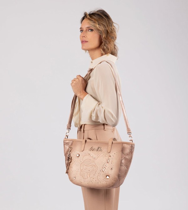 Anekke Studio Nude Large Shopper Torba Crossbody | 87159-GUFS