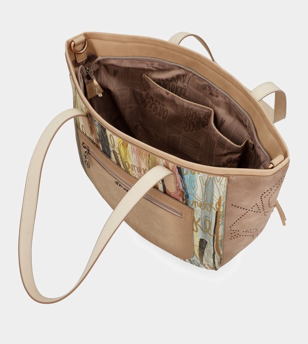 Anekke Studio Nude Large Shopper Torbe za Rame | 27346-MJNF