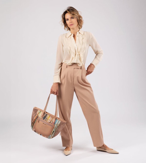 Anekke Studio Nude Large Shopper Torbe za Rame | 27346-MJNF