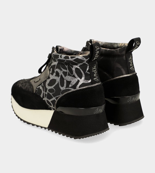 Anekke Trendy Black Sporty Cipele | 57891-GBQO